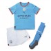 Manchester City Bernardo Silva #20 Hjemmedraktsett Barn 2022-23 Kortermet (+ korte bukser)